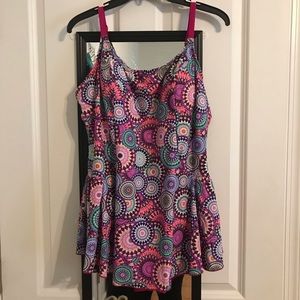 Beautiful multi color one piece!